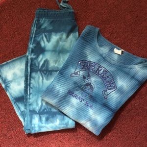 Girls 2 Piece Tye Dye Offit